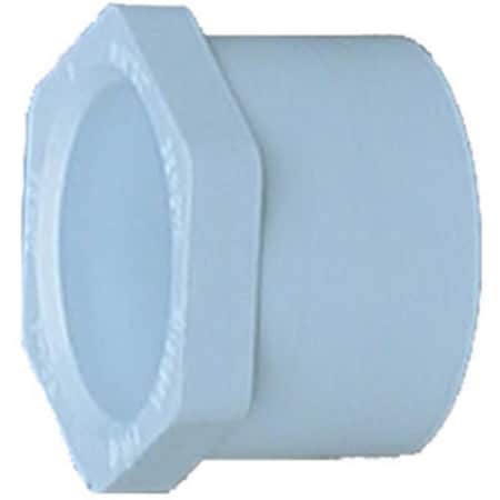 Genova 30257 1.5 x 0.75 in. Reducer Bushing White, 10PK 198523